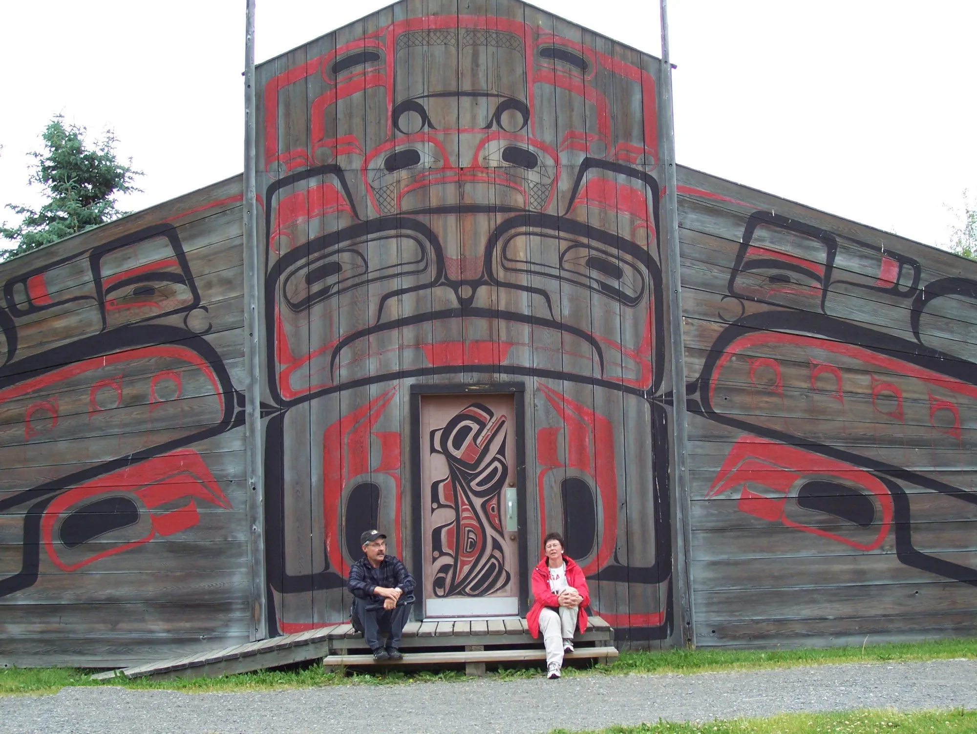 Traditional Long House, BC small group tour, BC