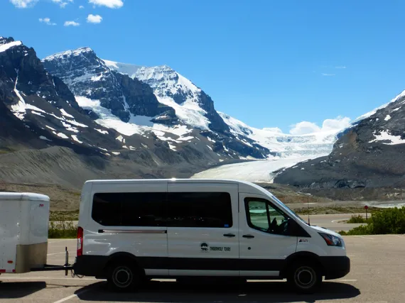 Tourbus in den Rockies Tourbus, Minibus